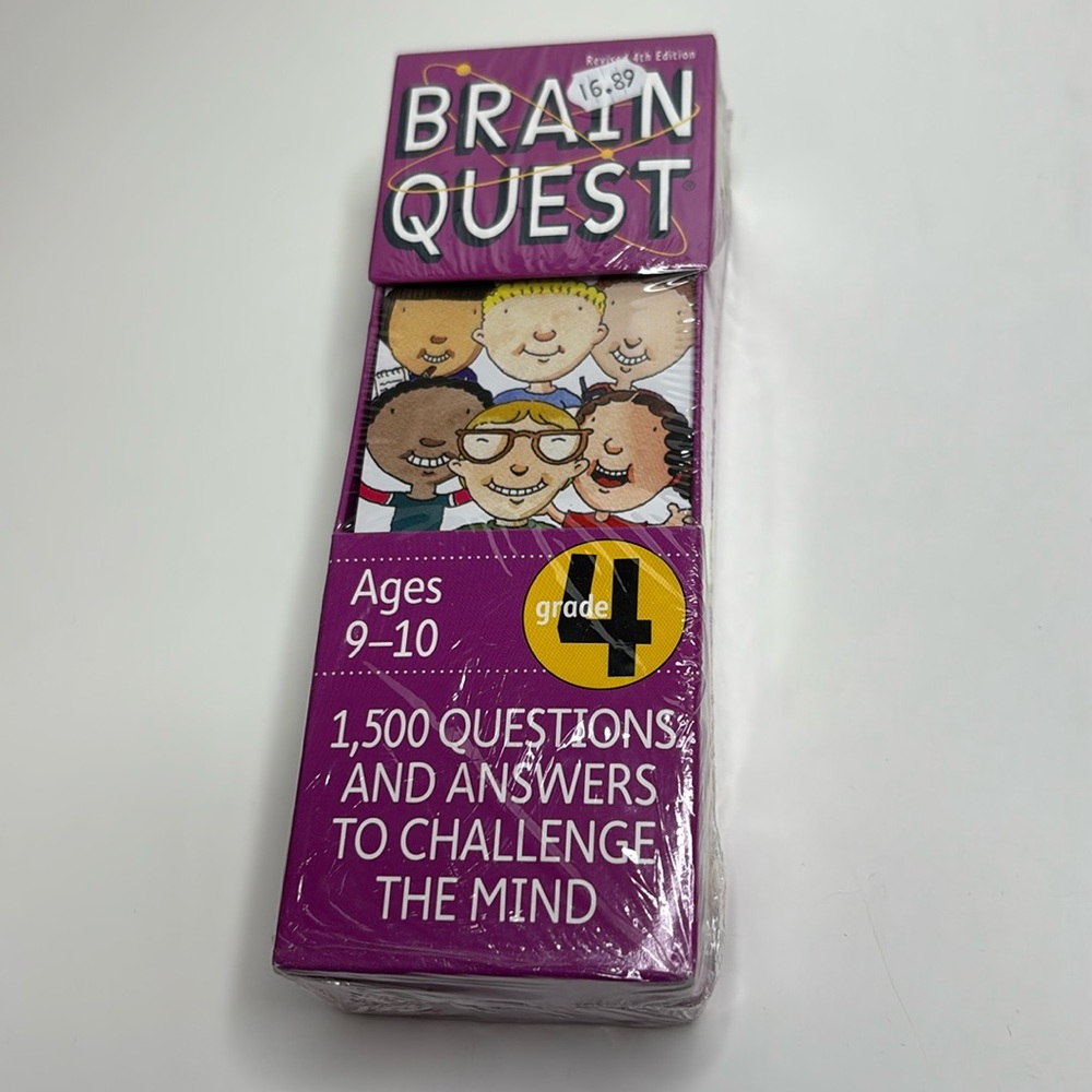Brain Quest 4th grade Question Cards - ages 9-10